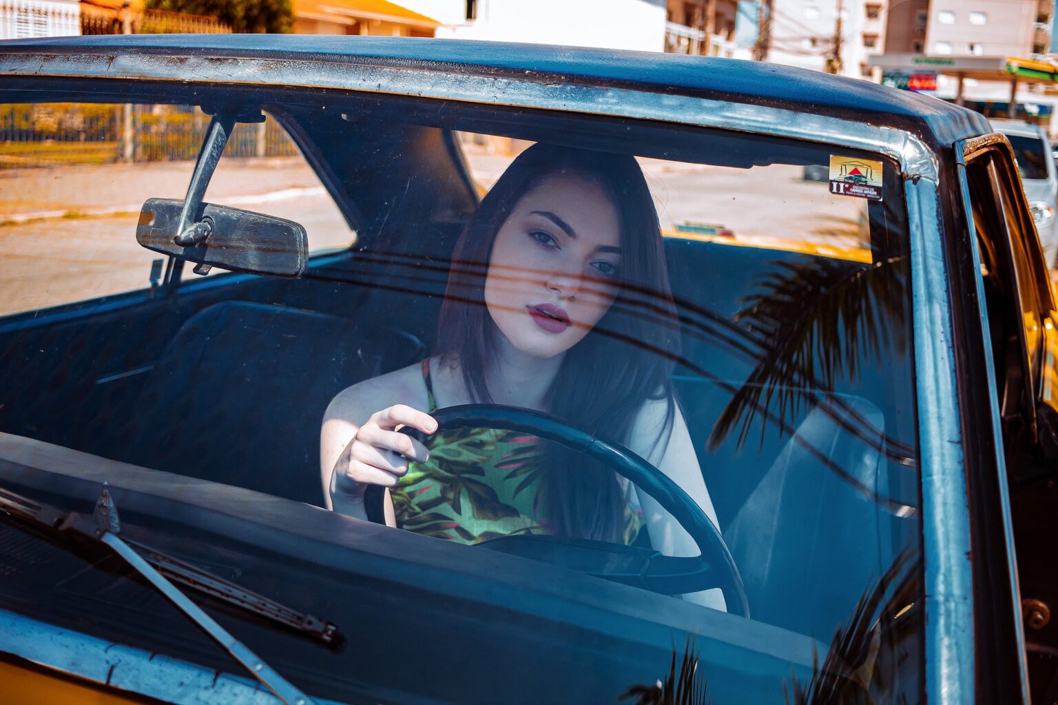 Ana Clara · Dodge Charger 1969, Ensaio feminino, fotografia de Jhesley Xavier