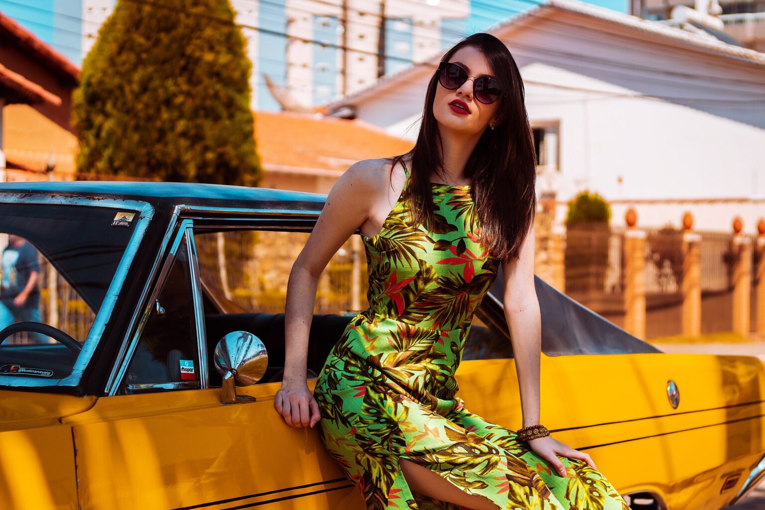 Ana Clara · Dodge Charger 1969, Ensaio feminino, fotografia de Jhesley Xavier