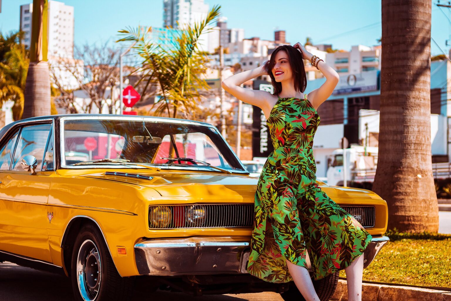 Ana Clara · Dodge Charger 1969, Ensaio feminino, fotografia de Jhesley Xavier