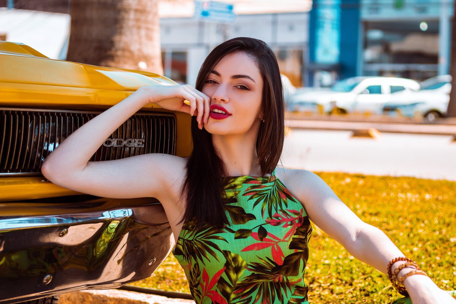 Ana Clara · Dodge Charger 1969, Ensaio feminino, fotografia de Jhesley Xavier